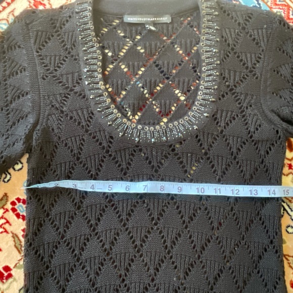 White House Black Market sweater tunic / Size Small - Picture 3 of 5